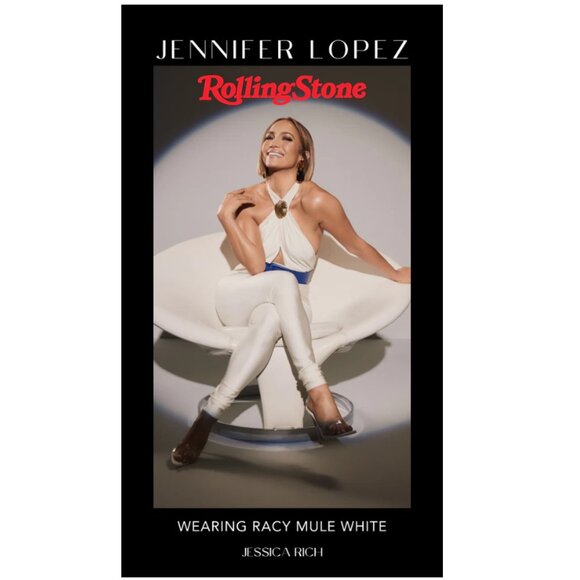 Jessica Rich Diamond Wedge Silver New in Box Size 9 39 Lucite Heel Slingback - Picture 7 of 16